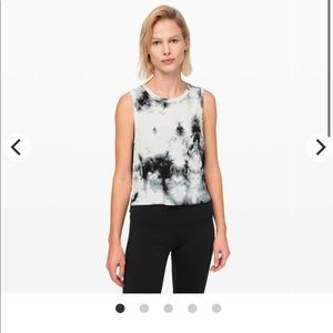 Lululemon Train to Be Tank Shibori